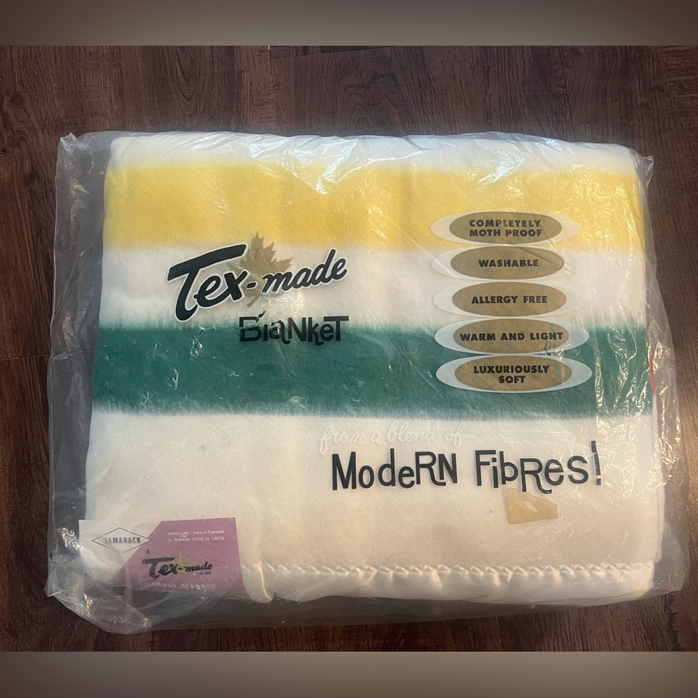 Vintage Tex made blanket